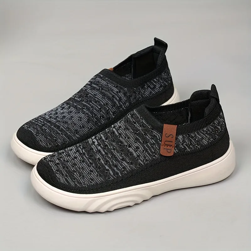 Dames slip-on loafers adembaar, niet-slip en handig