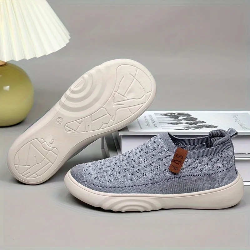 Dames slip-on loafers adembaar, niet-slip en handig