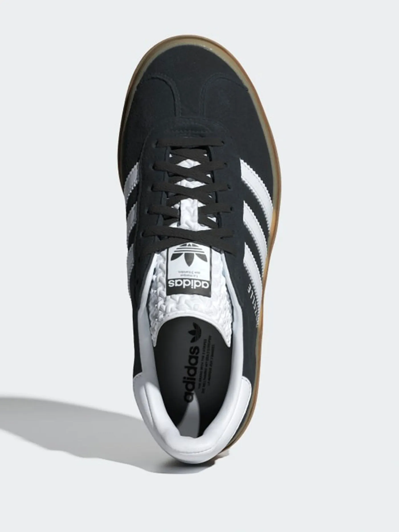 Gazelle Bold Core Black/White/White Shoes