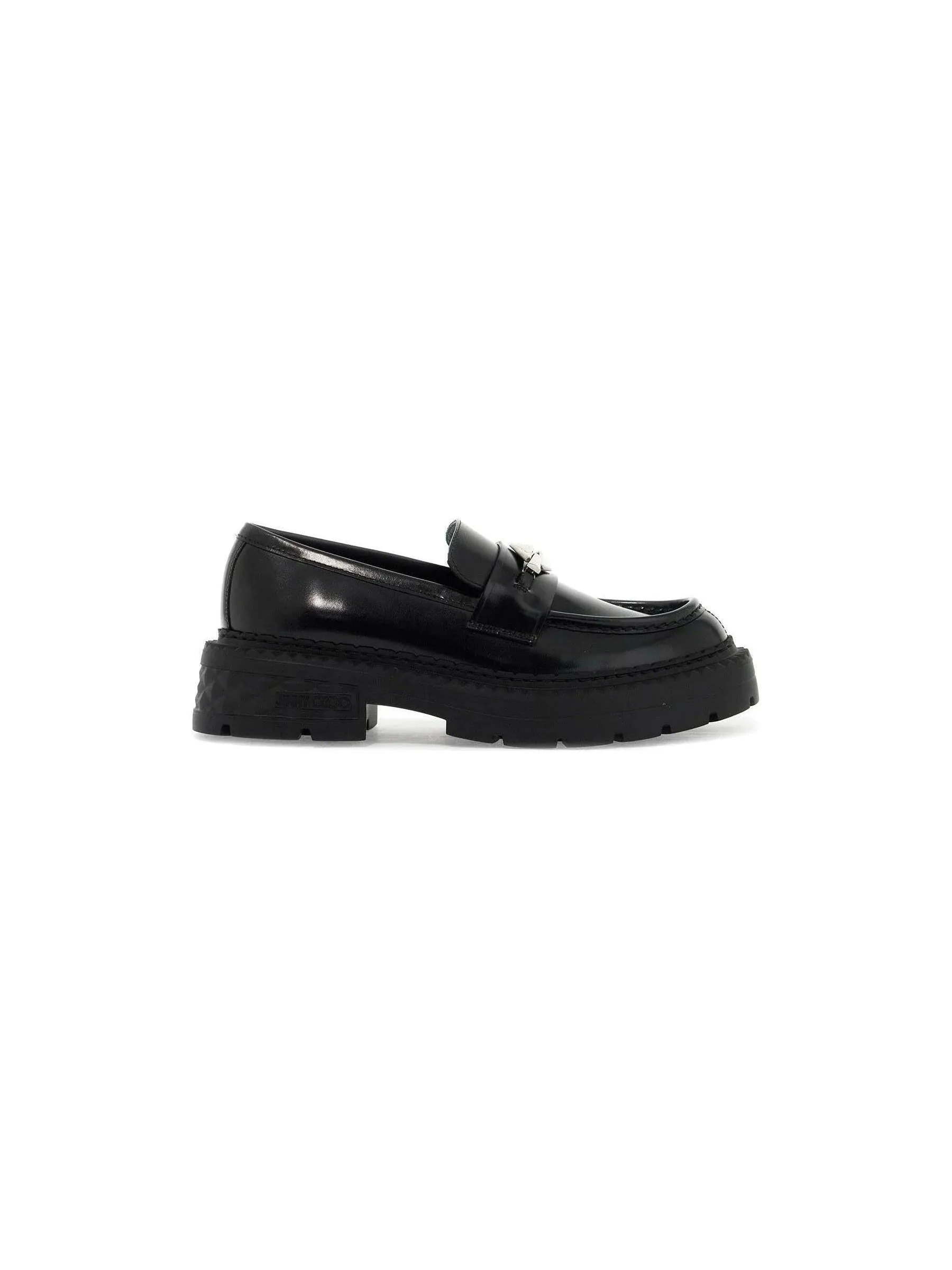 Marlow Diamond Leather Loafers