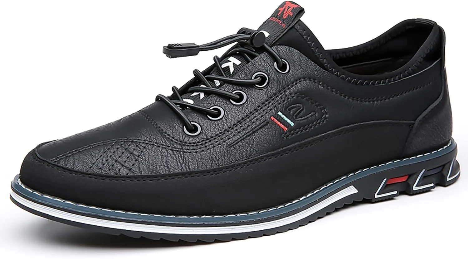 Men's Oxford Shoes Classic Leather Loafers with Business Casual Style Anti-Slip and wear-Resistant Design
