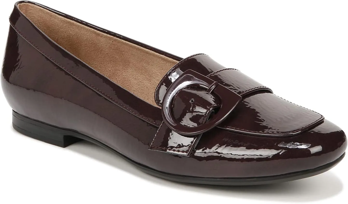 Naturalizer Women's Kayden-Moc Slip-On Buckle Detail Loafer
