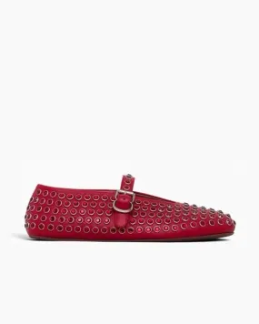 Rhinestone Flats Crystal Studded Mary Jane Loafers