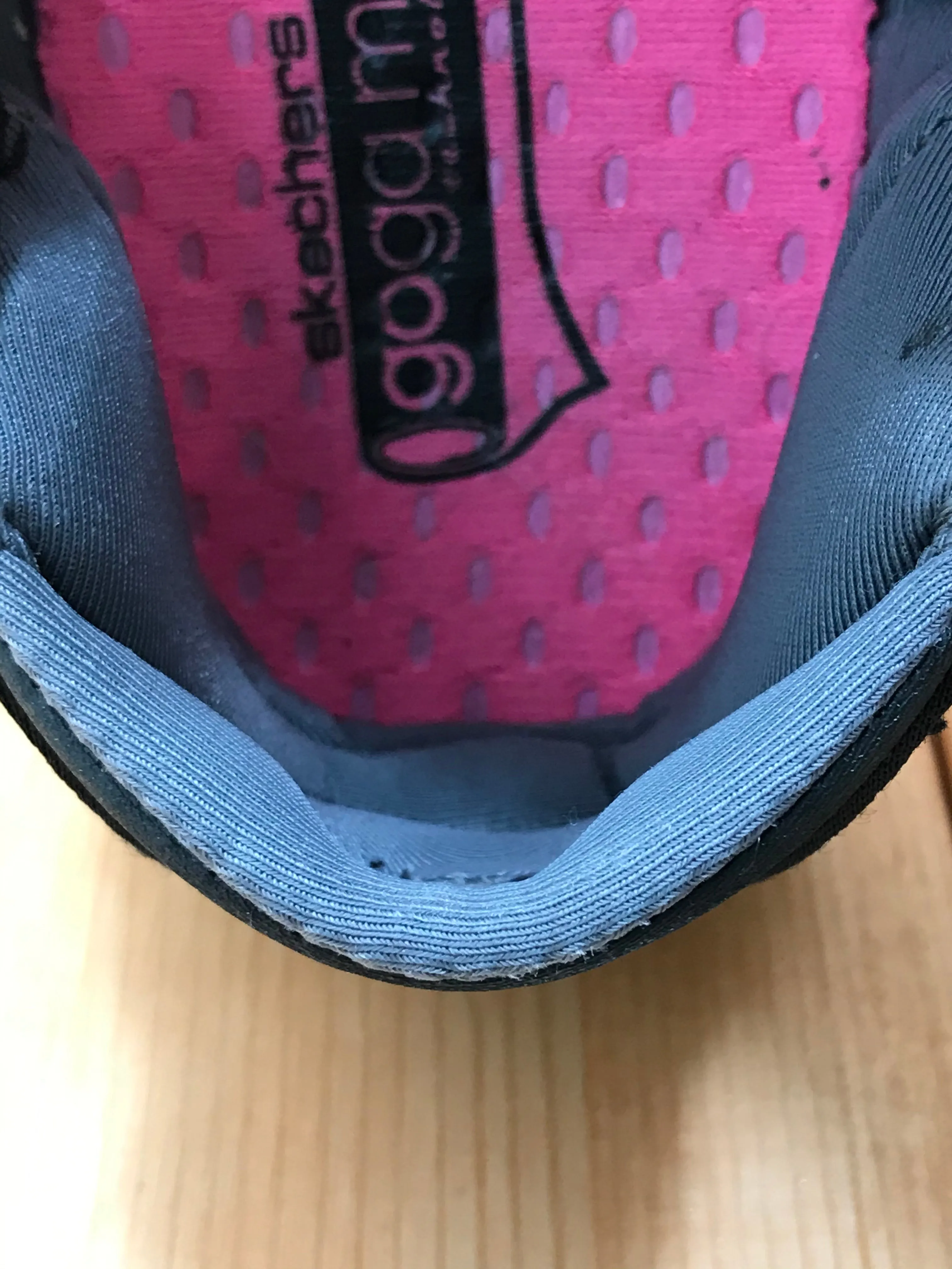SKECHERS SKETCHERS GOWALK 3 INSIGHT Womens Size 9 Slip On Walking Shoes Triple Black