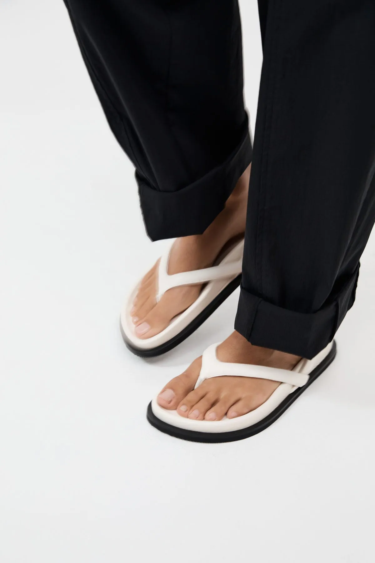 Sling Back Thong Sandal, Tofu