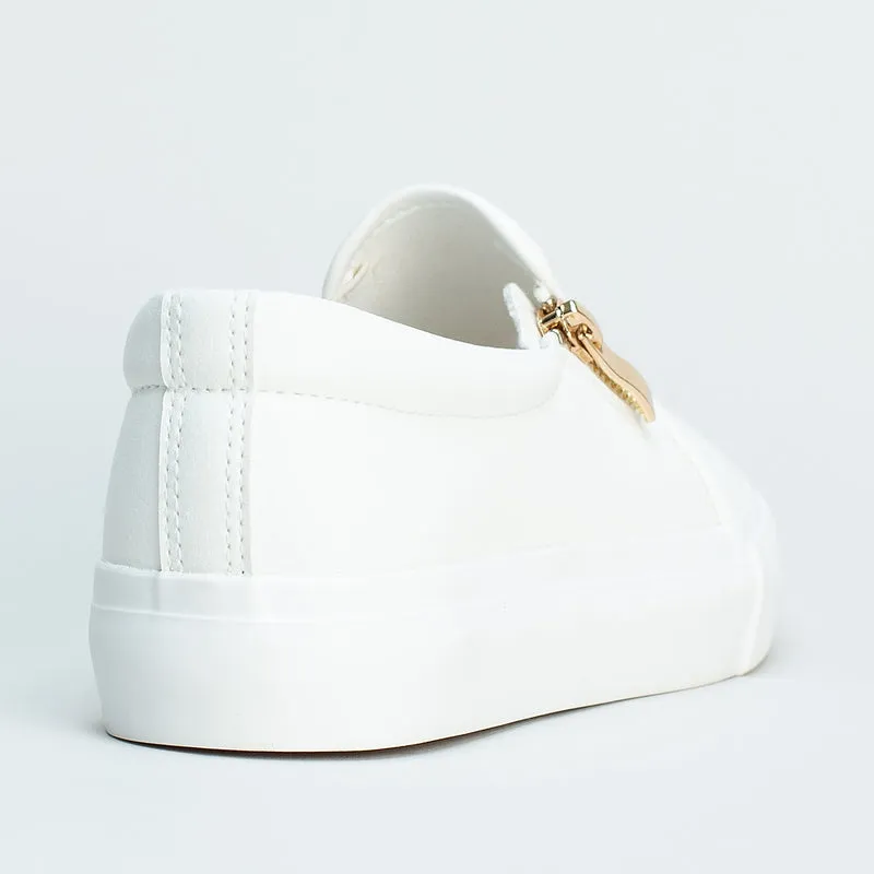 Slip On Sneaker With Zip _ 161130