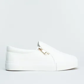 Slip On Sneaker With Zip _ 161130