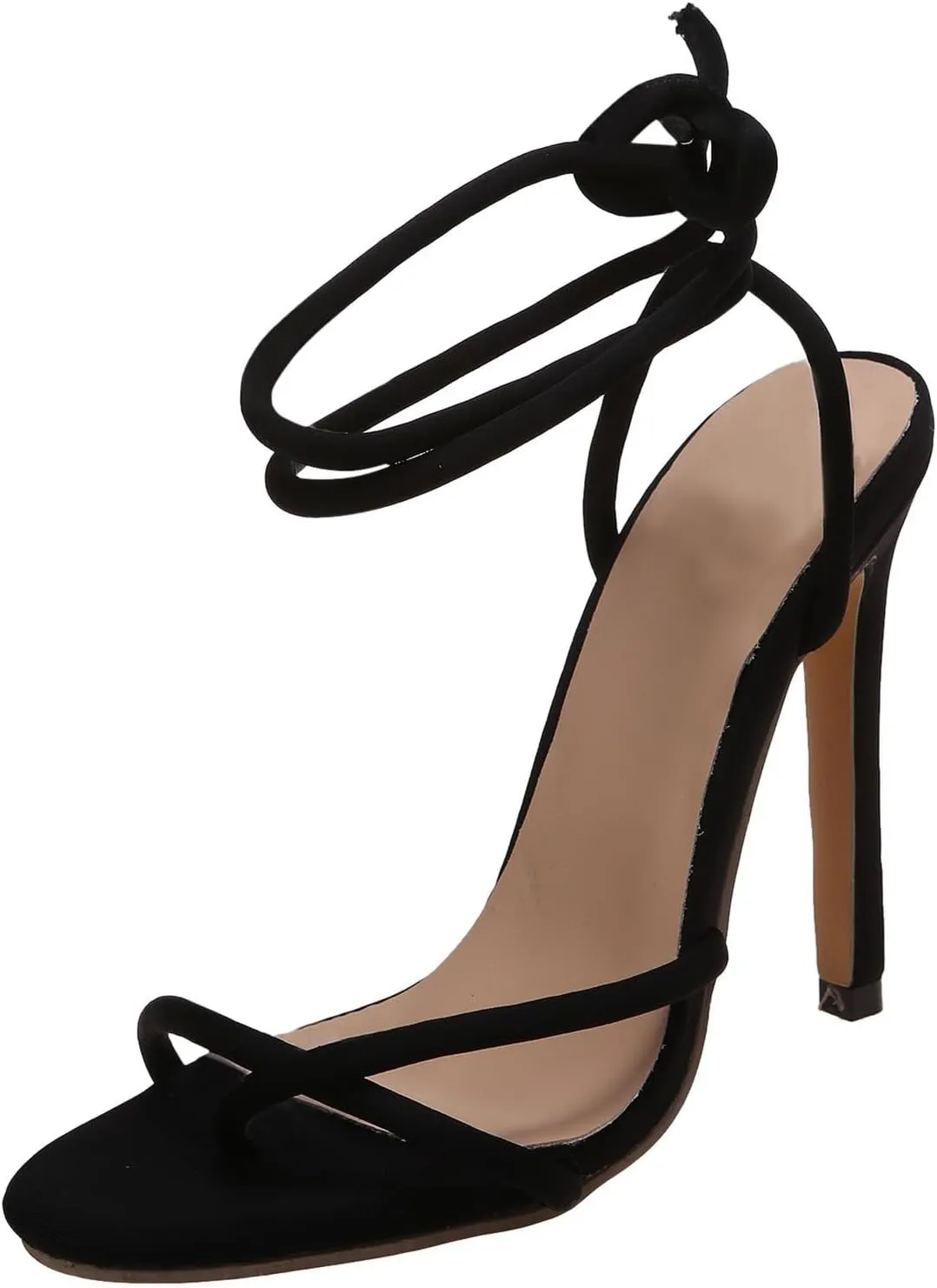 Strappy Heels Dressy Womens Sparkly Heels Sandals Sandal Heel for Women Tall Thick Heel Stiletto
