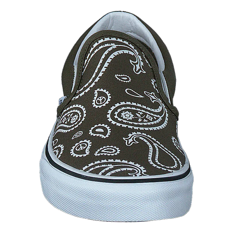 Ua Classic Slip-on (peace Paisley)grplftrwht