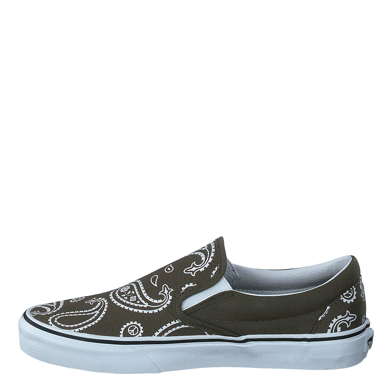 Ua Classic Slip-on (peace Paisley)grplftrwht