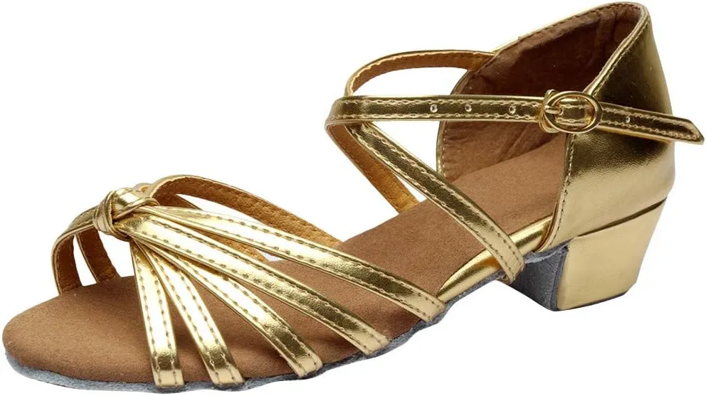 Women High Heels Sandals Open Toe Square Toe Strappy Chunky Heel Ankle Strap Shoes