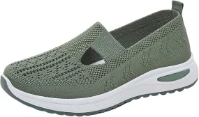Women's Slip on Sneakers Shoes Woven Orthopedic Tennis Shoes Men Food Service Casual Shoes for Fall High Top Sneakers Tennis Shoe Loafers Casual Slip On